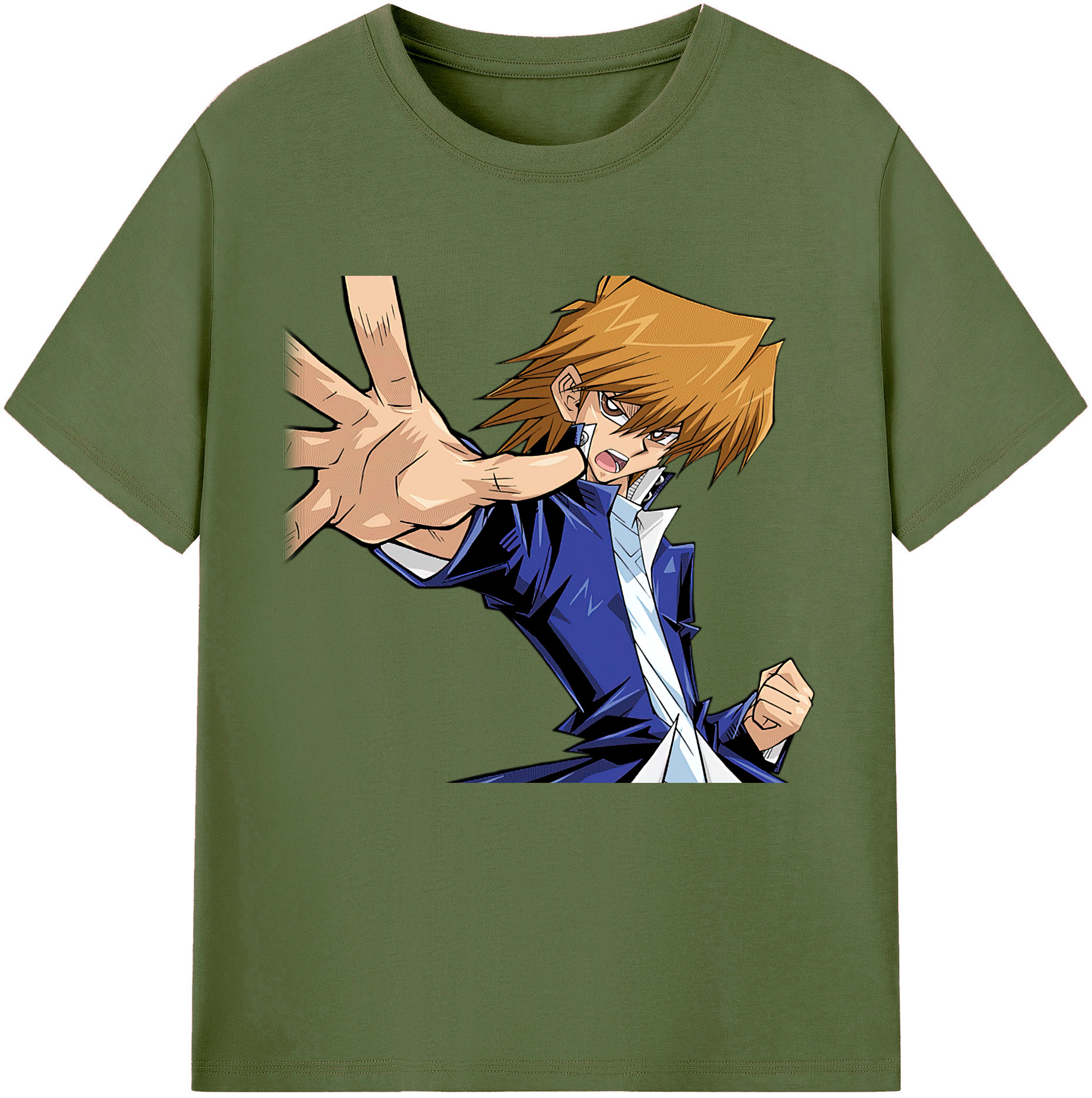 （画像用） 遊☆戯☆王 Yu-Gi-Oh! 綿100％半袖Tシャツ（フロントプリント）